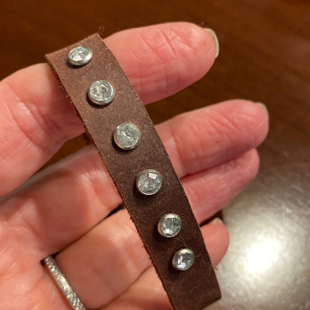 Leather bracelet